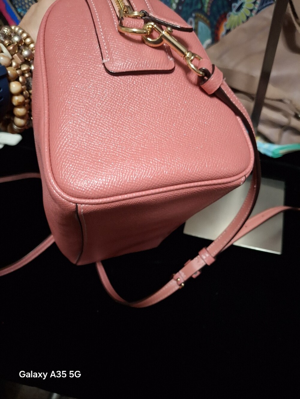 Coach Mini Bennett Satchel with crossbody strap 9x6.5x5 - Picture 9 of 14